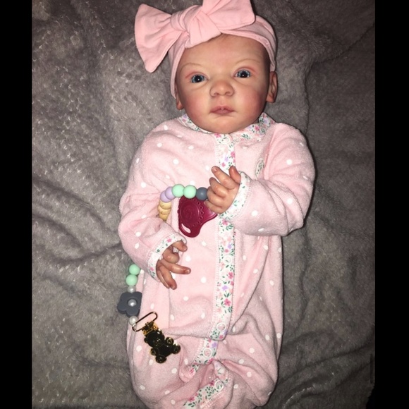 Open Eyed Hand Painted Reborn Doll - Picture 1 of 3